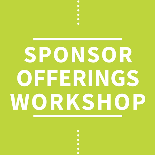 Sponsorship Offerings Workshop