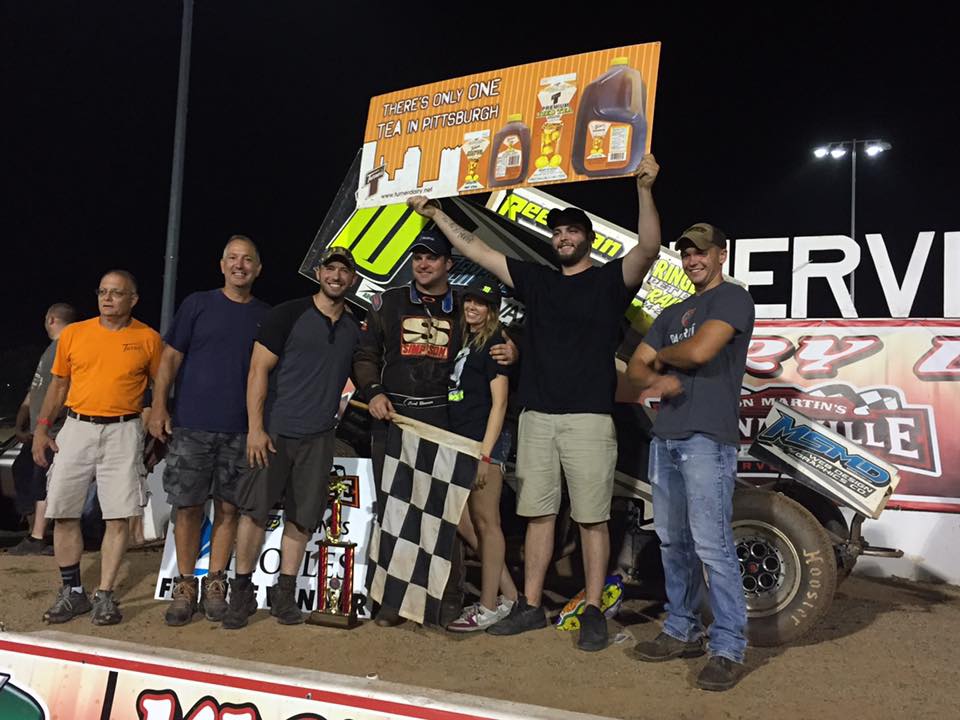 carl bowser turner's premium iced tea victory lane