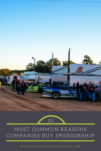 The Top Ten Reasons Companies buy sponsorship